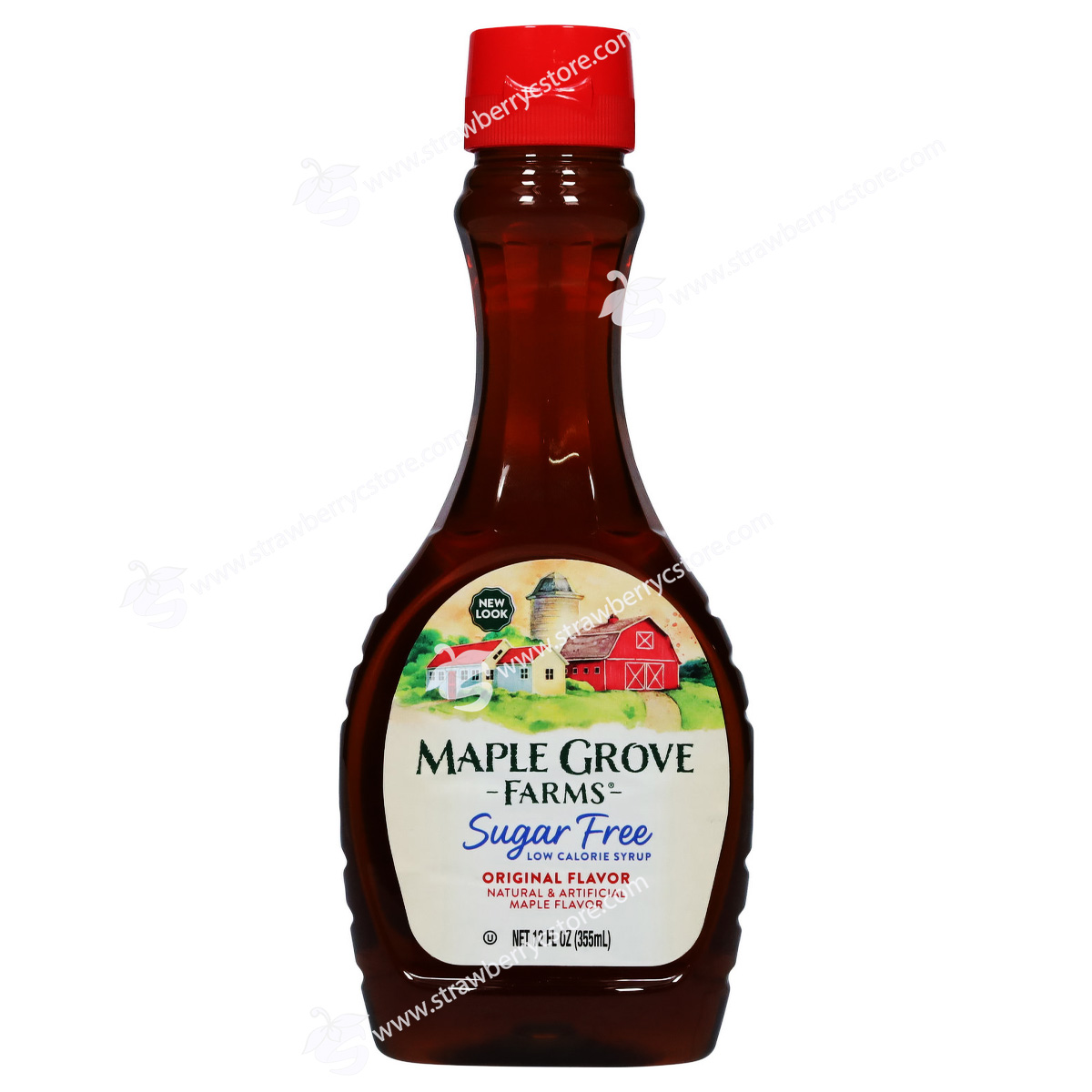 Siro Hương Cây Phong Không Đường Maple Grove Farms Sugar-Free Maple Flavored Syrup Gluten-Free
