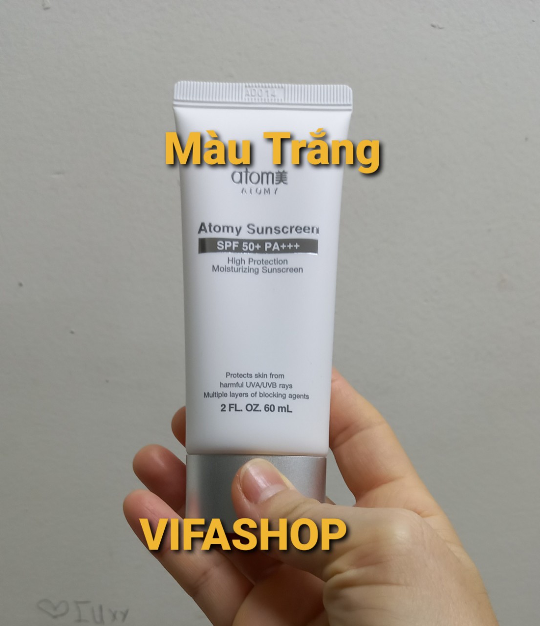 [Hcm]Kem Chống Nắng Hàn Quốc Sunscreen Spf50+ Pa+++ Màu Trắng - 60Ml