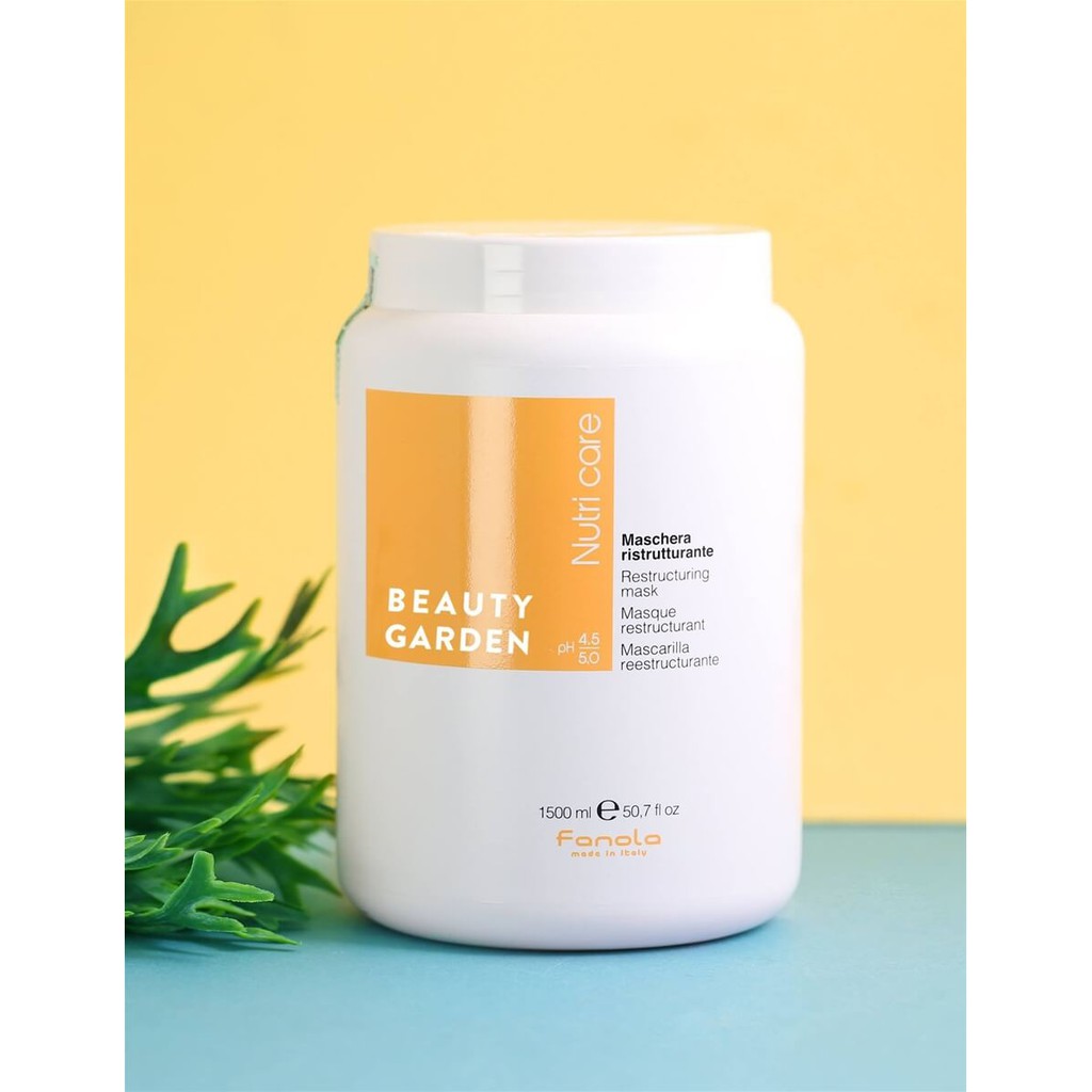[HCM]Kem ủ tóc Fanola Nutri Care Restructuring Mask 1500ml Italy – Hấp dầu fanola – Mặt nạ ủ tóc – Dầu ủ tóc