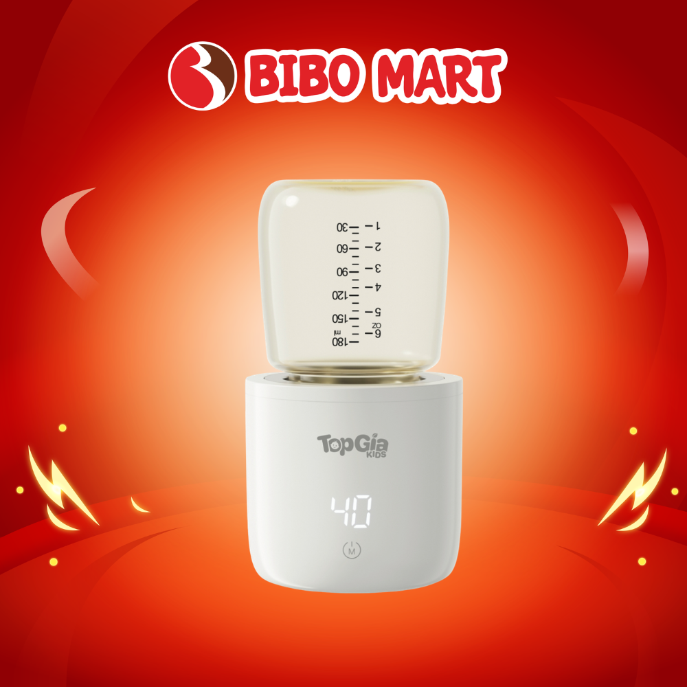 Máy Hâm Sữa Cầm Tay TopGiaKids T1-01 Nhỏ Gọn Tiện Lợi Dễ Mang Đi An Toàn Cho Bé - Bibo Mart