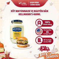 Xốt Mayonnaise Vị Nguyên Bản Hellmann’s 460ml - Thương Hiệu Mỹ SX Thái Lan | Hellmann’s Real Mayonnaise 460ml