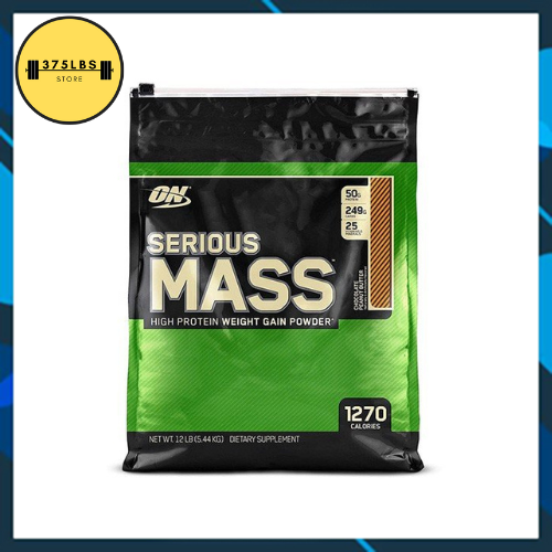 [ Chính Hãng] Sữa Tăng Cân Serious Mass 12Lbs (Optimum Nutrion) (16 Lần Dùng)