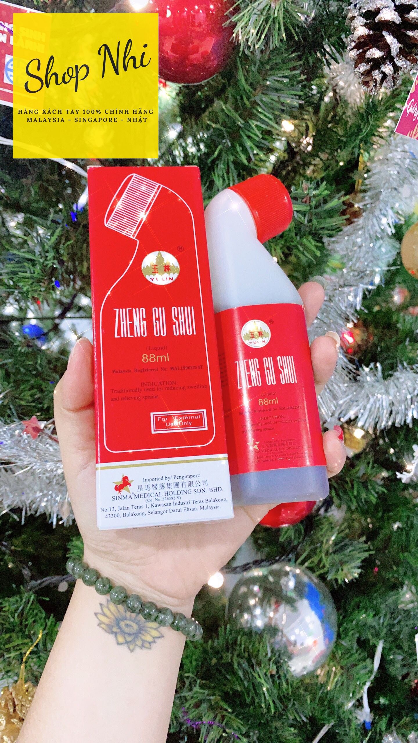 Dầu Nóng Xoa Bóp Zheng Gu Shui 88 Ml