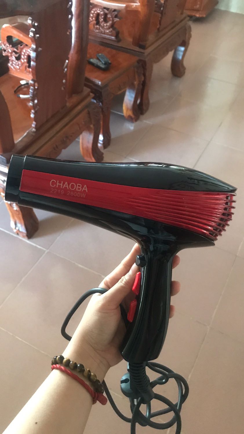 Máy sấy tóc Máy sấy tóc Chaoba 2800 công suất cao Máy sấy tóc tạo kiểu Máy sấy tóc 2 chiều Máy sấy tóc 2800W Sấy tóc chuyên nghiệp nhanh và đẹp. Giá tốt Bảo hành 12 tháng bởi NASA Store