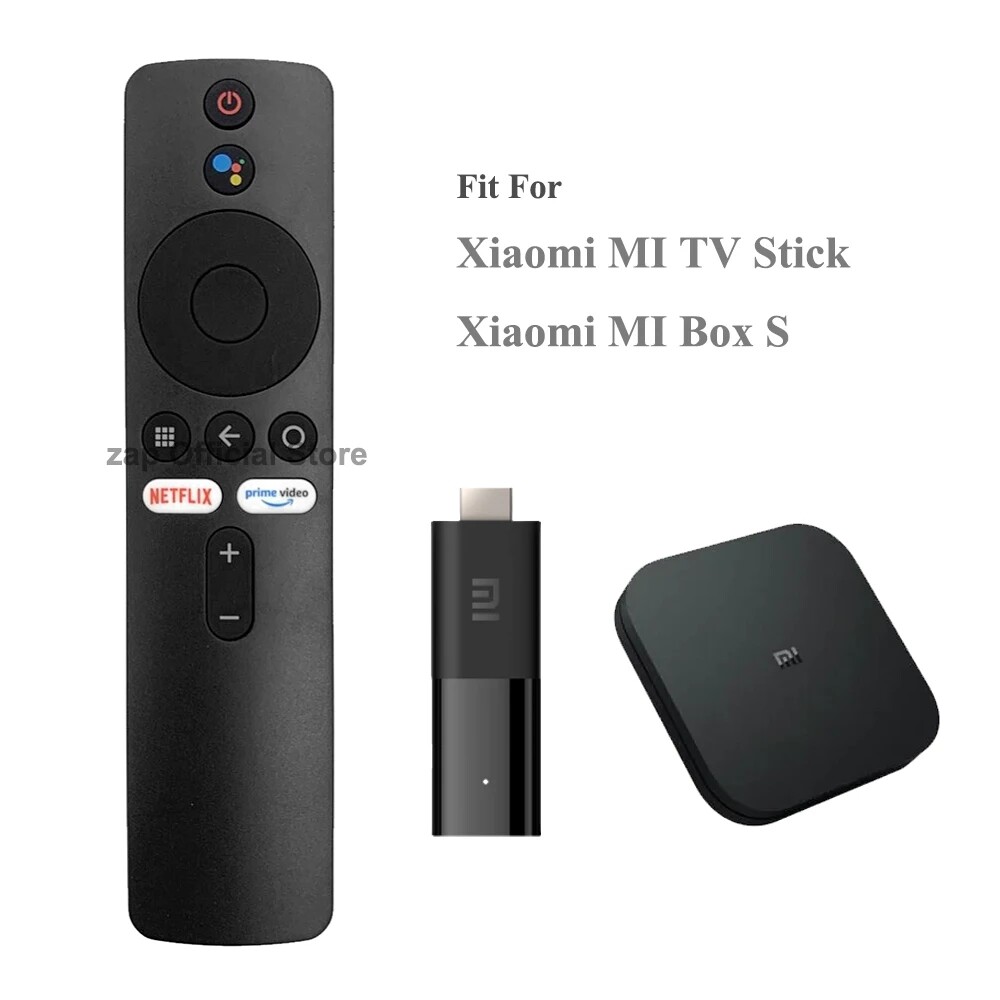 For Mi Box S 4K Mi Box MDZ-22-AB MDZ-24-AA Bluetooth Google Assistant For Mi TV Stick Android XMRM-006 voice Remote control