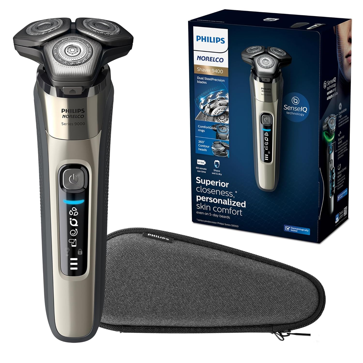 Máy cạo râu philips Norelco series 9500 - Full box mới 100% nhập USA made in HA LAN