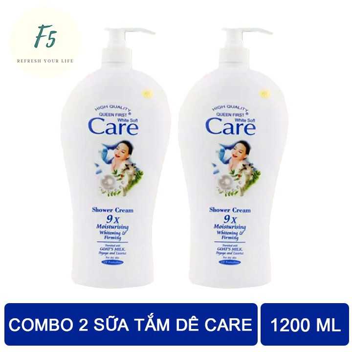 [HCM]Combo 2 Chai Sữa Tắm Dê Care