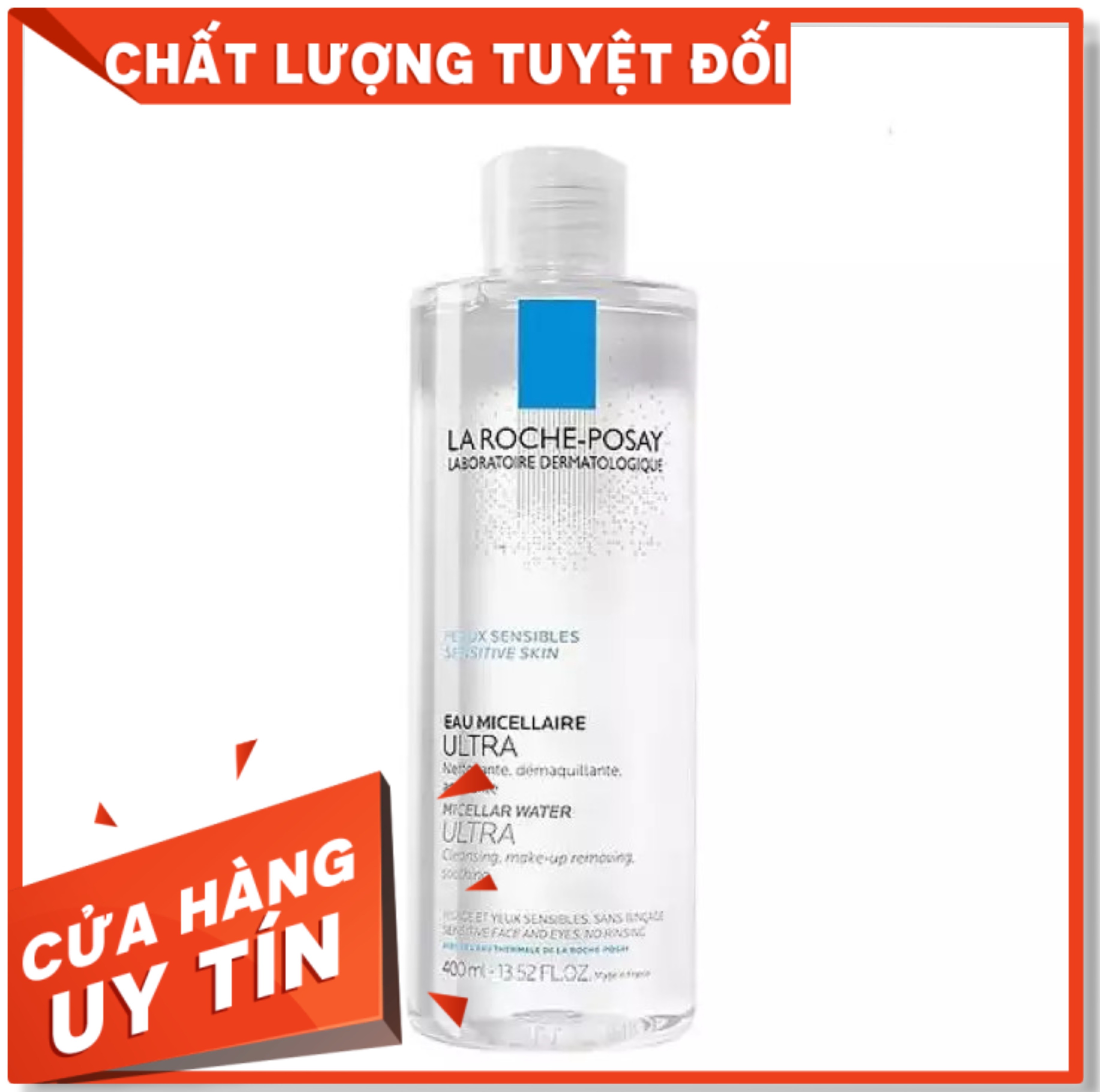 [Sản Phẩm Hot ]Nước Tẩy Trang La Roche Giàu Khoáng Cho Da Nhạy Cảm La Roche - Posay Micellar Water Ultra Sensitive Skin 400Ml Mang Lại Hiệu Quả Làm Sạch Sâu Vượt Trội(Bảo Hàng 1 Đổi 1)