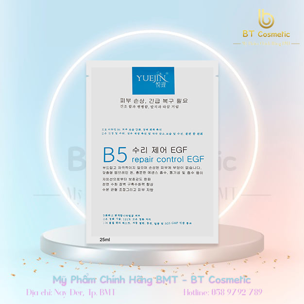 [Hcm]Mặt Nạ Yuejin B5 & Egf Chuyên Gia Phục Hồ Da Hư Tổn Đến Từ Hàn Quốc