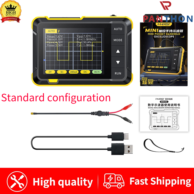 【】💕Hàng sẵn có🎉Máy hiện sóng cầm tay nhỏ cầm tay panthon fnirsi-dso152 máy hiện sóng kỹ thuật số