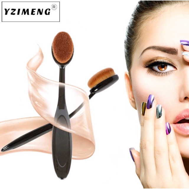 Bàn Chải Đánh Kem Nền Kem Lót Và Bb Cream