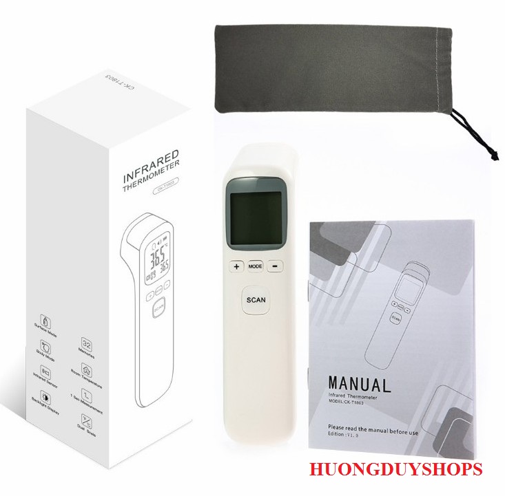 Nhiệt Kế Điện Tử Infrared Thế Hệ Mới 2021