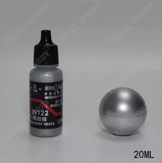 SƠN MÔ HÌNH SUNIN7 - W101~W134 - SƠN PHA SẴN ACRYLIC MÀU KIM LOẠI / METAL CHUYÊN DỤNG CHO CHO AIRBRUSH 20ML