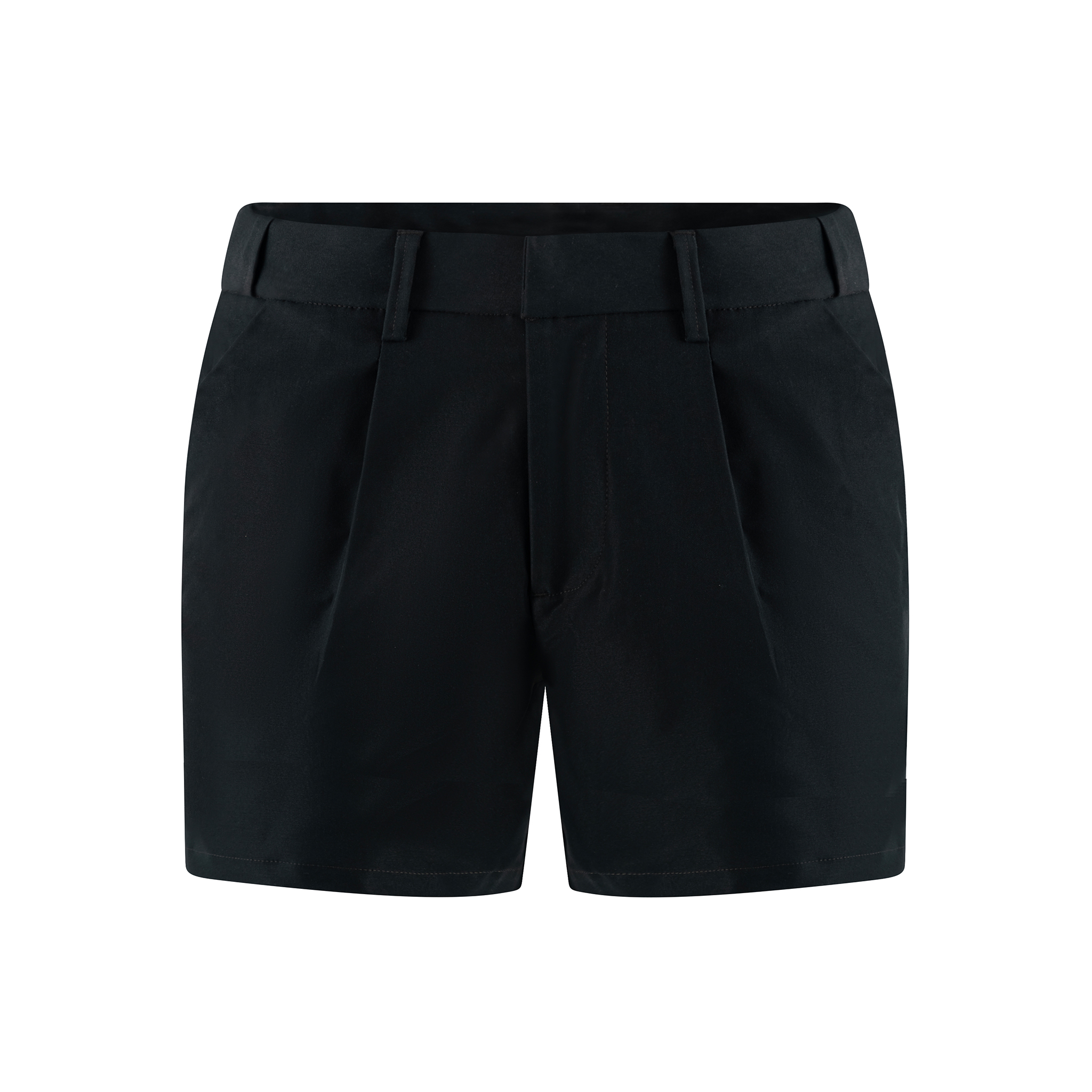 Quần short tây nam POLOMANOR kiểu dáng Classic sang trọng lưng chun ẩn chất liệu cao cấp thoáng mát