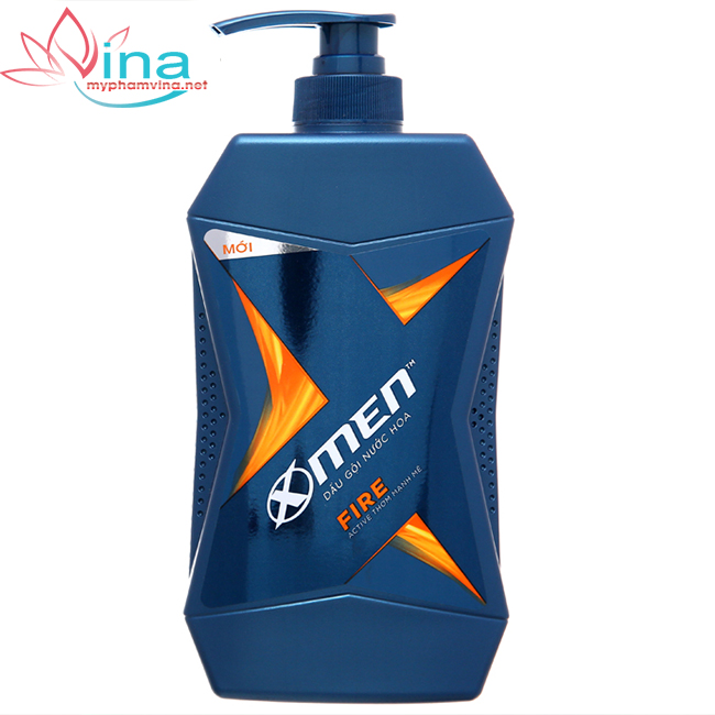 [HCM]Dầu Gội Nước Hoa XMen Fire Active – Thơm Mạnh Mẽ (650g)