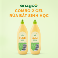Gel rửa chén bát sinh học cho máy ENZYCO 850ml - Chiết xuất Bồ hòn và Enzyme Dứa