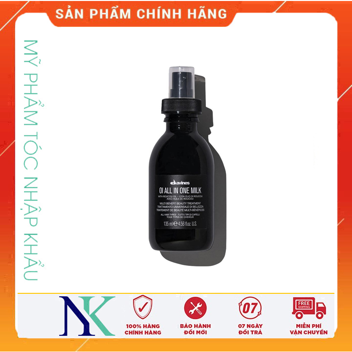 Dưỡng Chất Chăm Sóc Đa Năng Chống Rối Làm Mềm Mượt Tóc Oi All In One Milk 135Ml