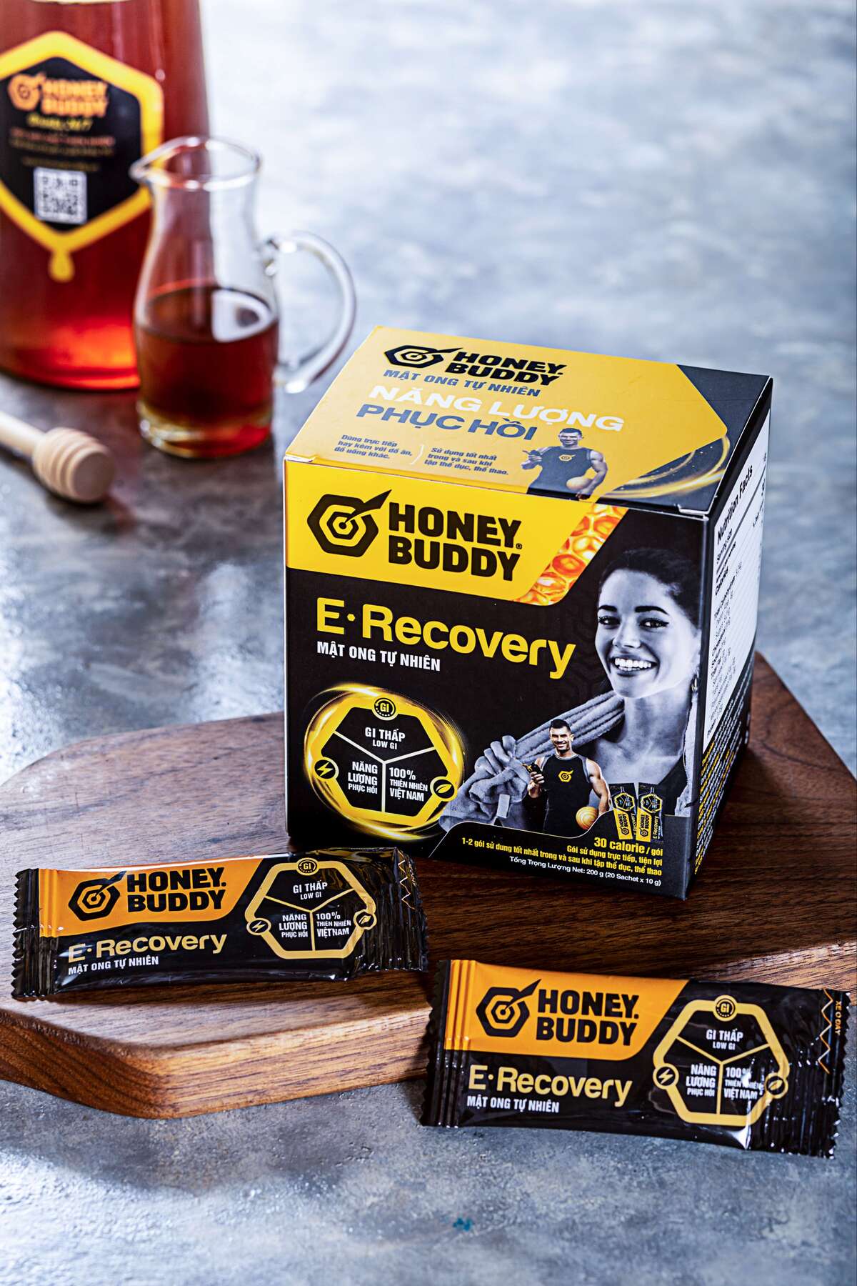 Honey Buddy E Recovery Mật Ong Tự Nhiên Năng Lượng Phục Hồi