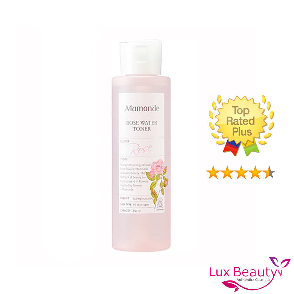 Nước Hoa Hồng Mamonde Water Toner Dòng Rose