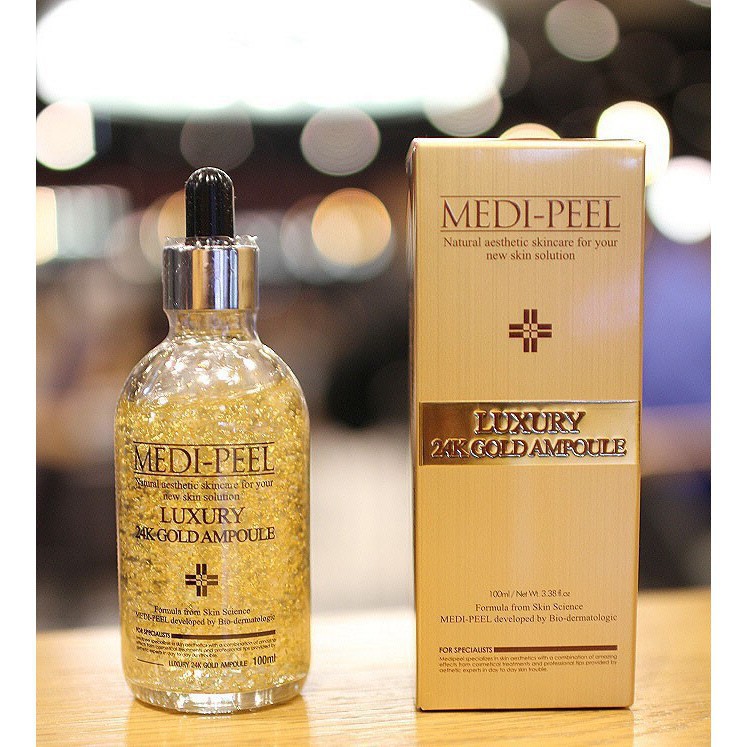 [Hàng Auth] Serum Vàng 24K Gold Medipeel Làm Trắng Da Chống Lão Hóa Tái Tạo Và Săn Chắc Da Hàn Quốc 100Ml