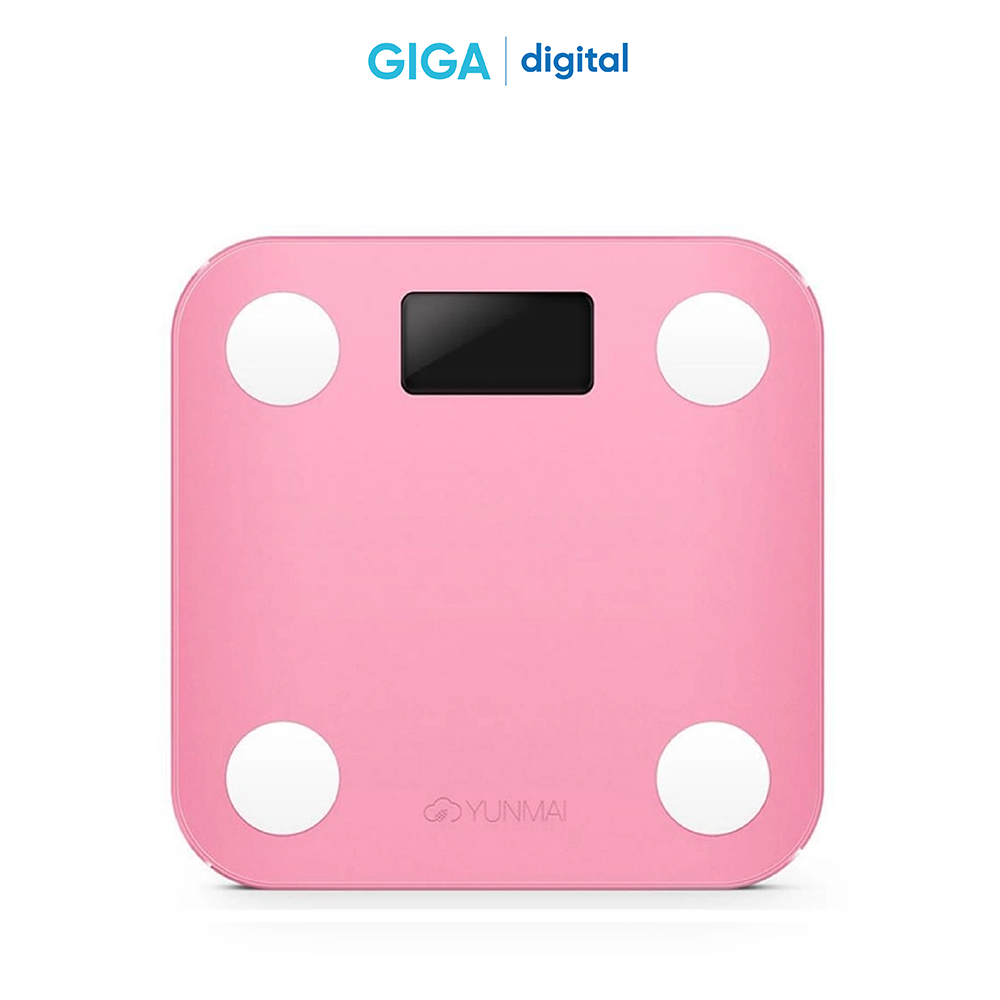 [ Hỏa tốc HN - HCM ]  Cân điện tử mini Yunmai M1501 - Kết nối bluetooth - Tải trọng 150kg - Bh 12 Th