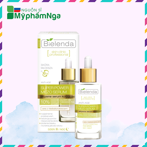 [HCM]Serum huyết thanh tươi Bielenda cho da dầu mụn se khít chân lông
