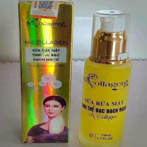 [HCM]SỮA RỬA MẶT COLLAGEN TINH THỂ BẠCH NGỌC