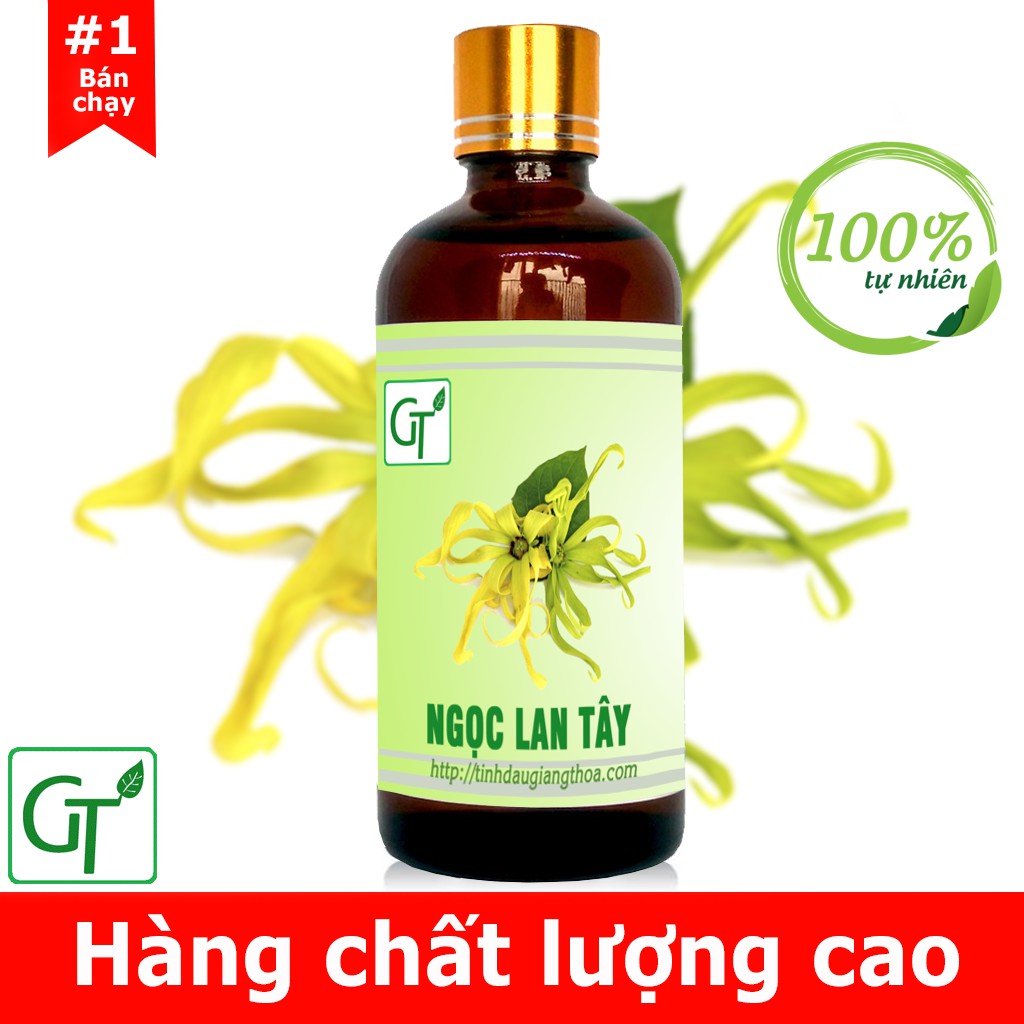 Tinh Dầu Ngọc Lan Tây Gt (Ylang Ylang) Nguyên Chất 100% - Thơm Nồng Nàn Quyến Rũ