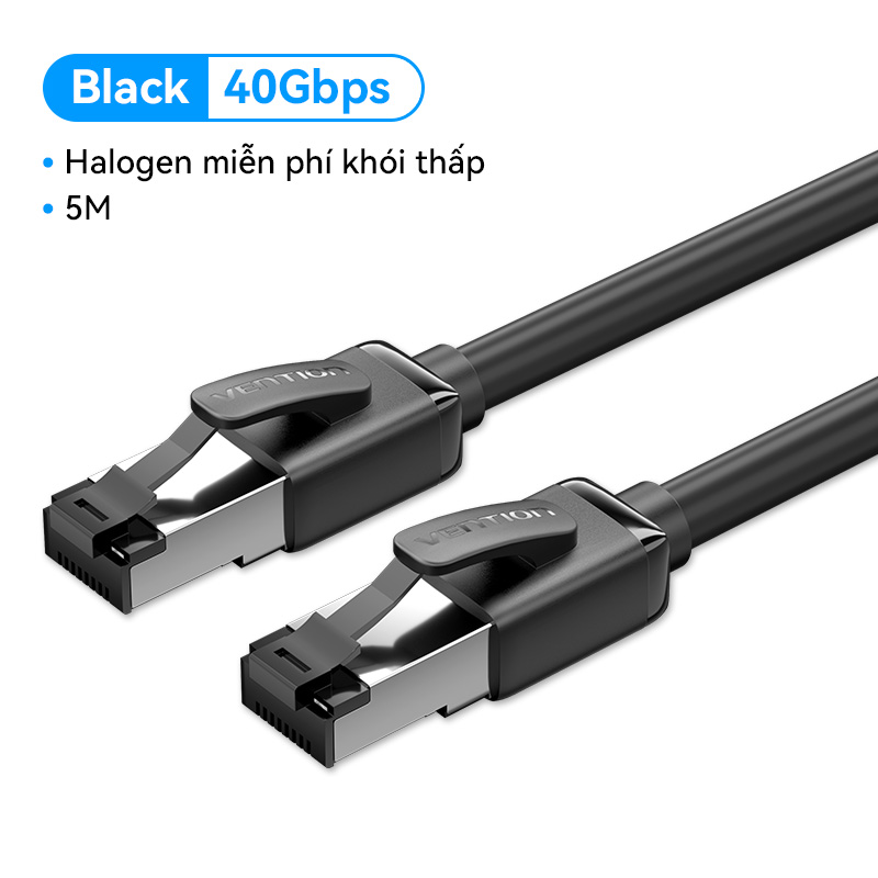 Vention cat8 cáp Ethernet SFTP cáp LAN 40gbps tốc độ cho PC Bộ định tuyến máy tính xách tay Modem ps
