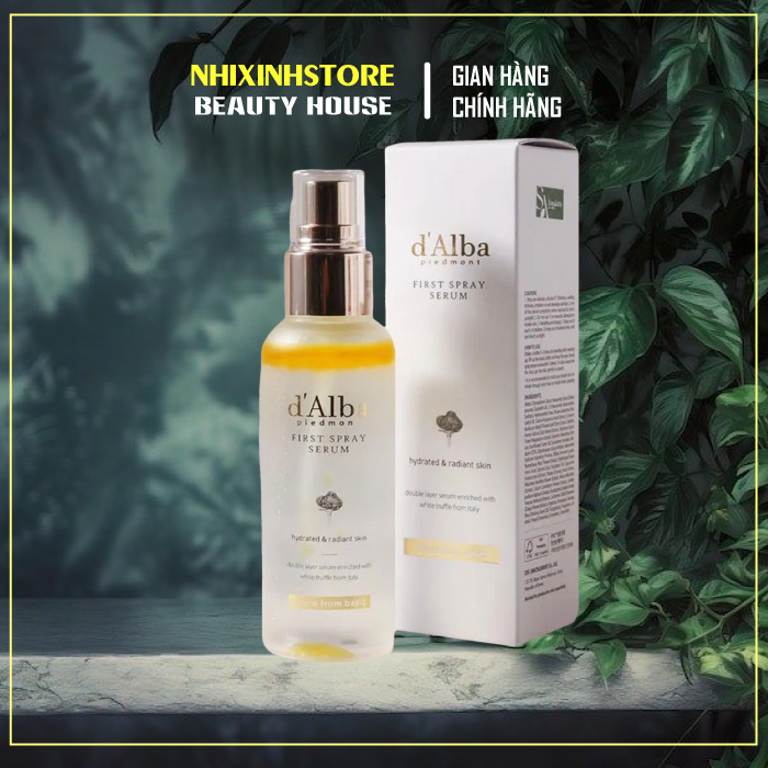 Tinh Chất Dạng Xịt d’Alba White Truffle Serum 50ML