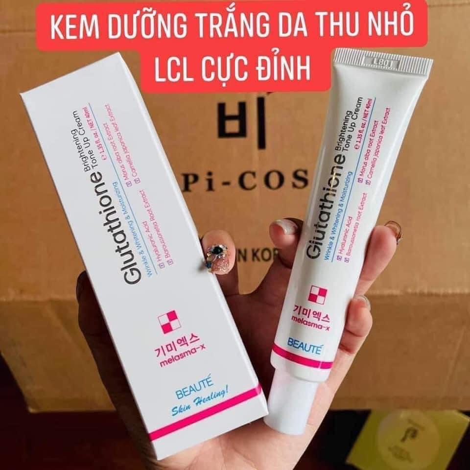 ❤️ Kem Dưỡng Trắng Da Nâng Tone Melasma - X Glutathion Brightening - Glutathion Melasma - X❤️Freeship