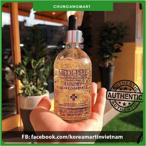 SERUM TINH CHẤT VÀNG MEDI PEEL LUXURY 24K GOLD AMPOULE (Date mới nhất) – HÀN QUỐC