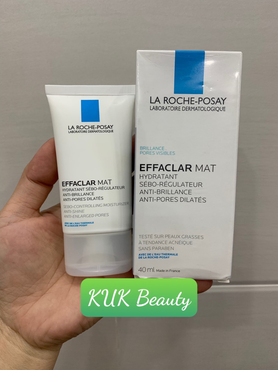 [Hcm]Kem Dưỡng Kiềm Dầu La Roche Posay Effaclar Mat 40Ml