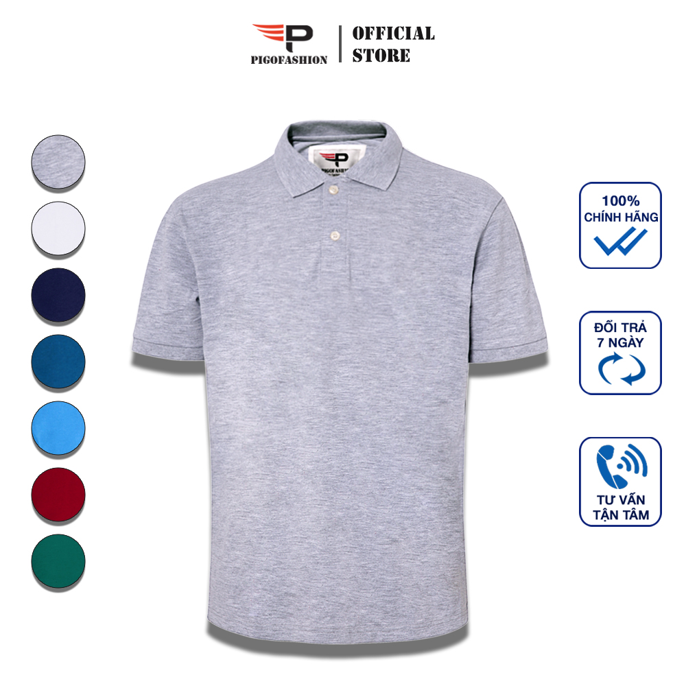 Áo Thun Nam Big Size Form Rộng Cổ Bẻ Polo Thương Hiệu FS Pb01 (Chọn Màu)