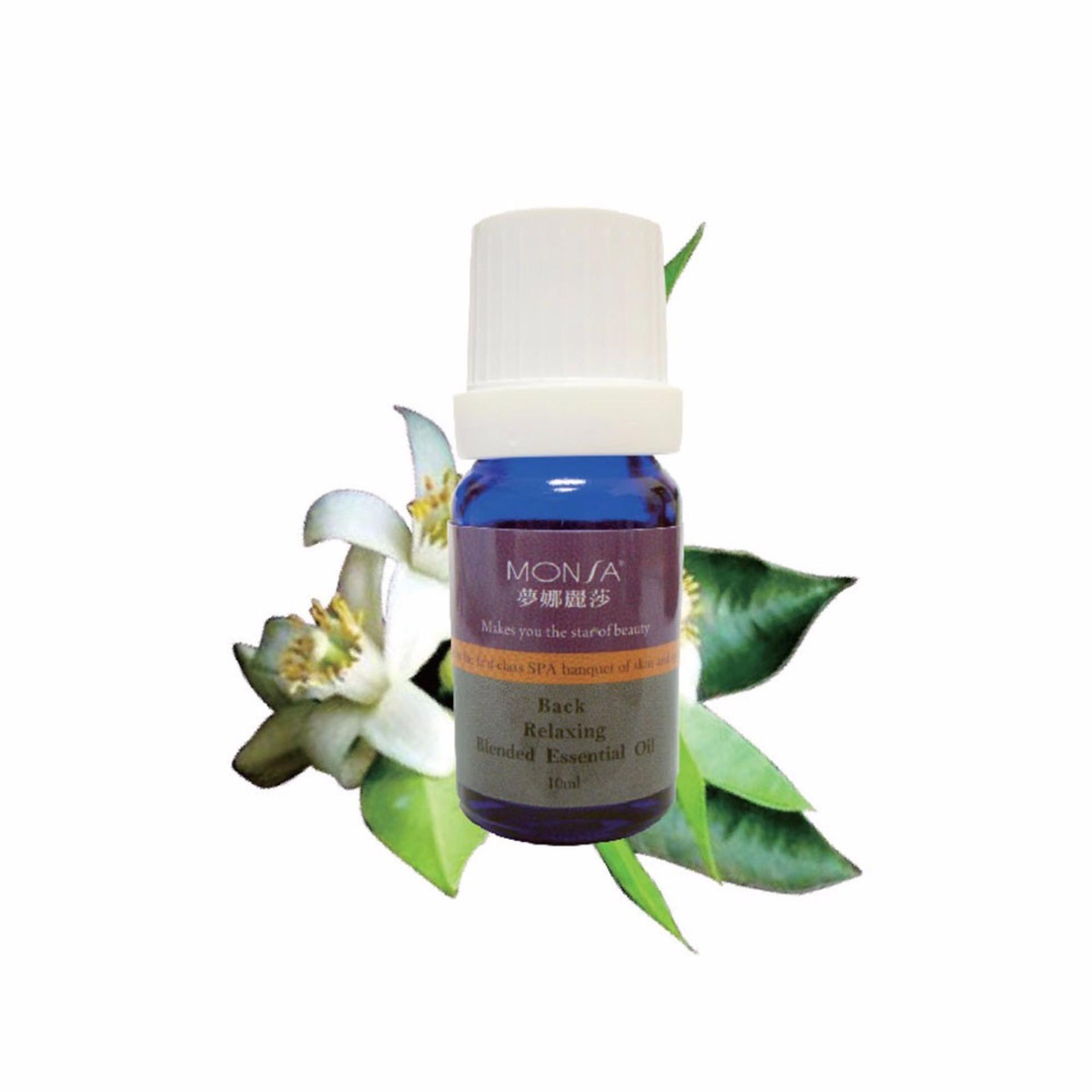 [HCM]Thư Phương Tinh Dầu Monsa Back Relaxing Blended Essential Oil 10ml