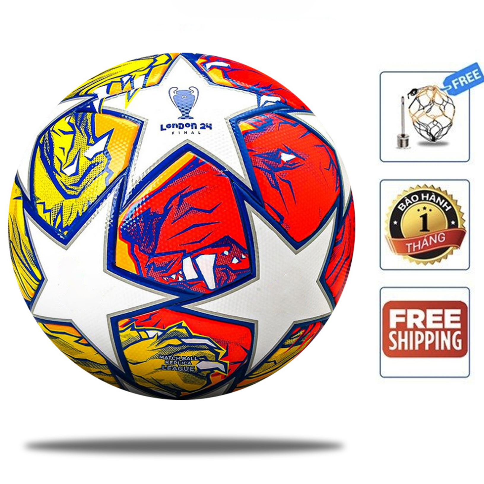 Bóng Đá Mẫu Cúp C1 Ngoại Hạng (Bóng đúc cao cấp loại 1)