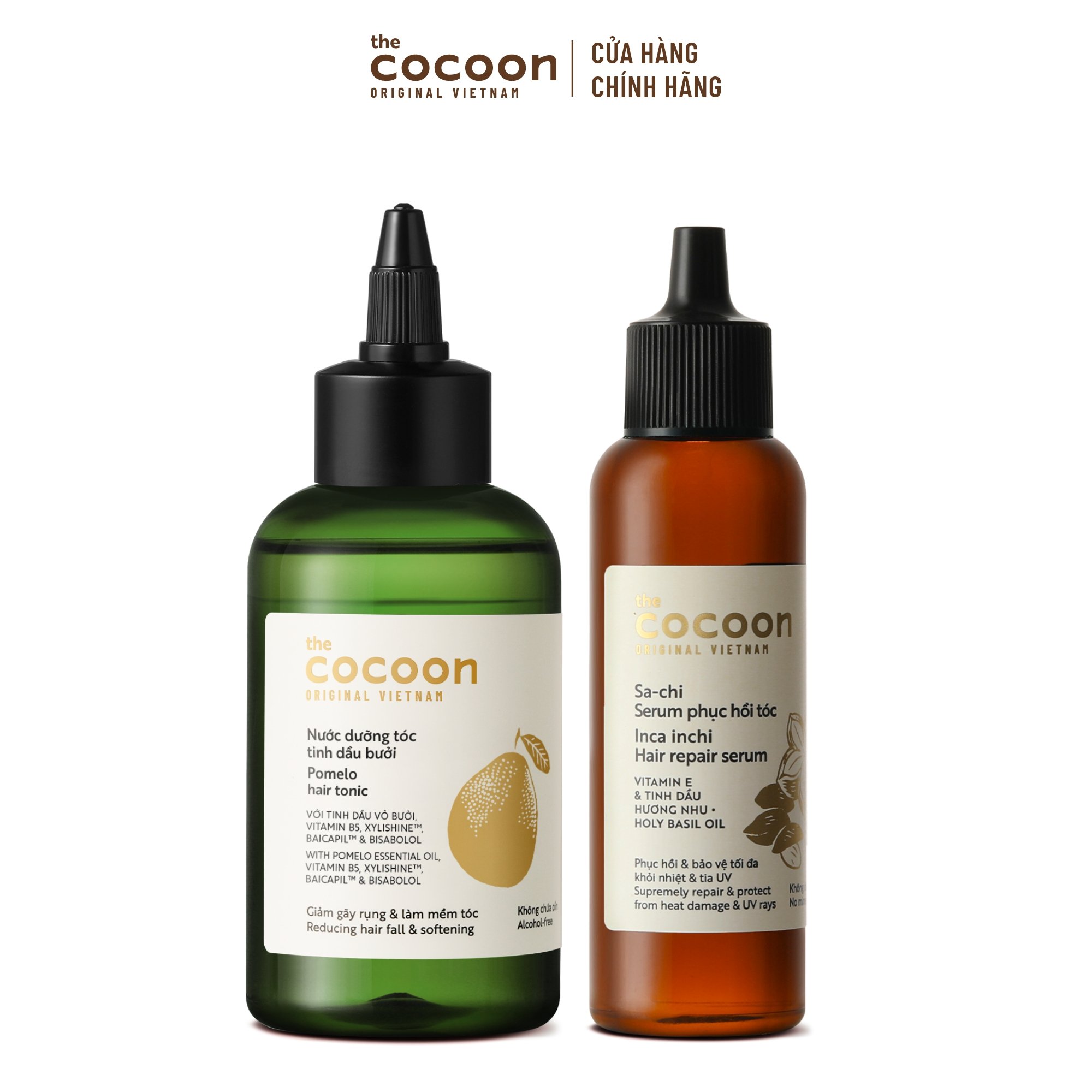 Combo tóc dài bóng mượt Cocoon
