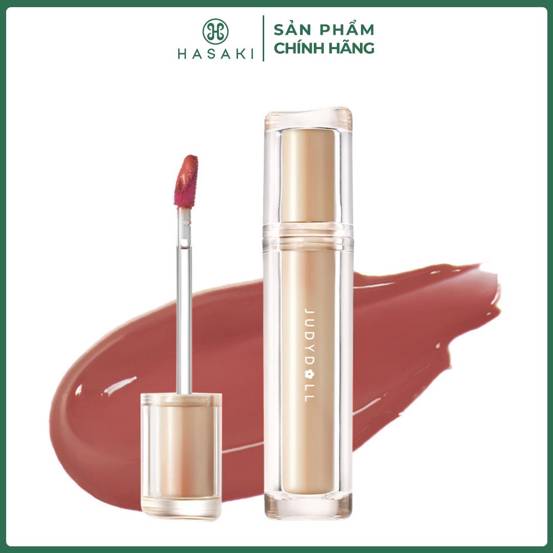 Son Tint Judydoll Iced Tea Watery Lip Gloss Căng Mọng 2.4g Hasaki Sản Phẩm Chính Hãng