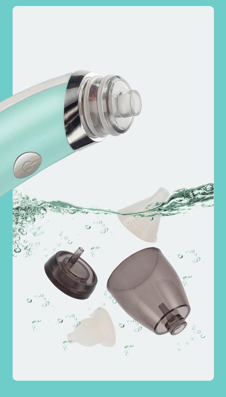 May hut mui cho tre Máy Hút Mũi trẻ em Bee cao cấp ( Máy có pin sạc + tặng kèm đầu hút Silicon)