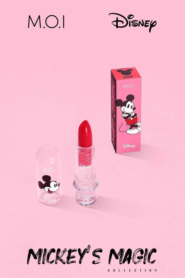 Son Dưỡng Môi Cao Cấp Magic Lips Màu Đỏ Hồng Nhạt Thơm Lừng Mùi Bánh Cookie Tạo Nên Một Bờ Môi Căng Mọng Đầy Quyến Rũ - Moi Cosmetics Chính Hãng Hàn Quốc