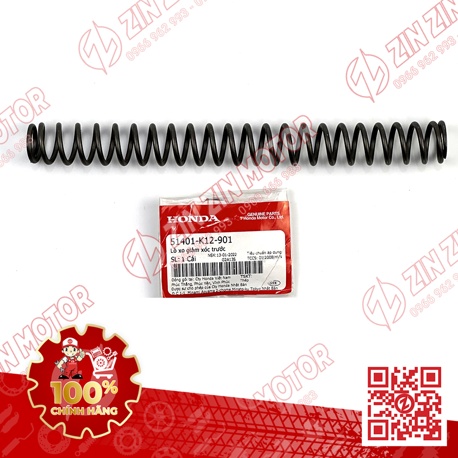 Lò Xo Phuộc Trước Xe Lead 125 2017 2018 2019 2020 2021 51401-K12-901 51401K12901 Chính Hãng - ZZM