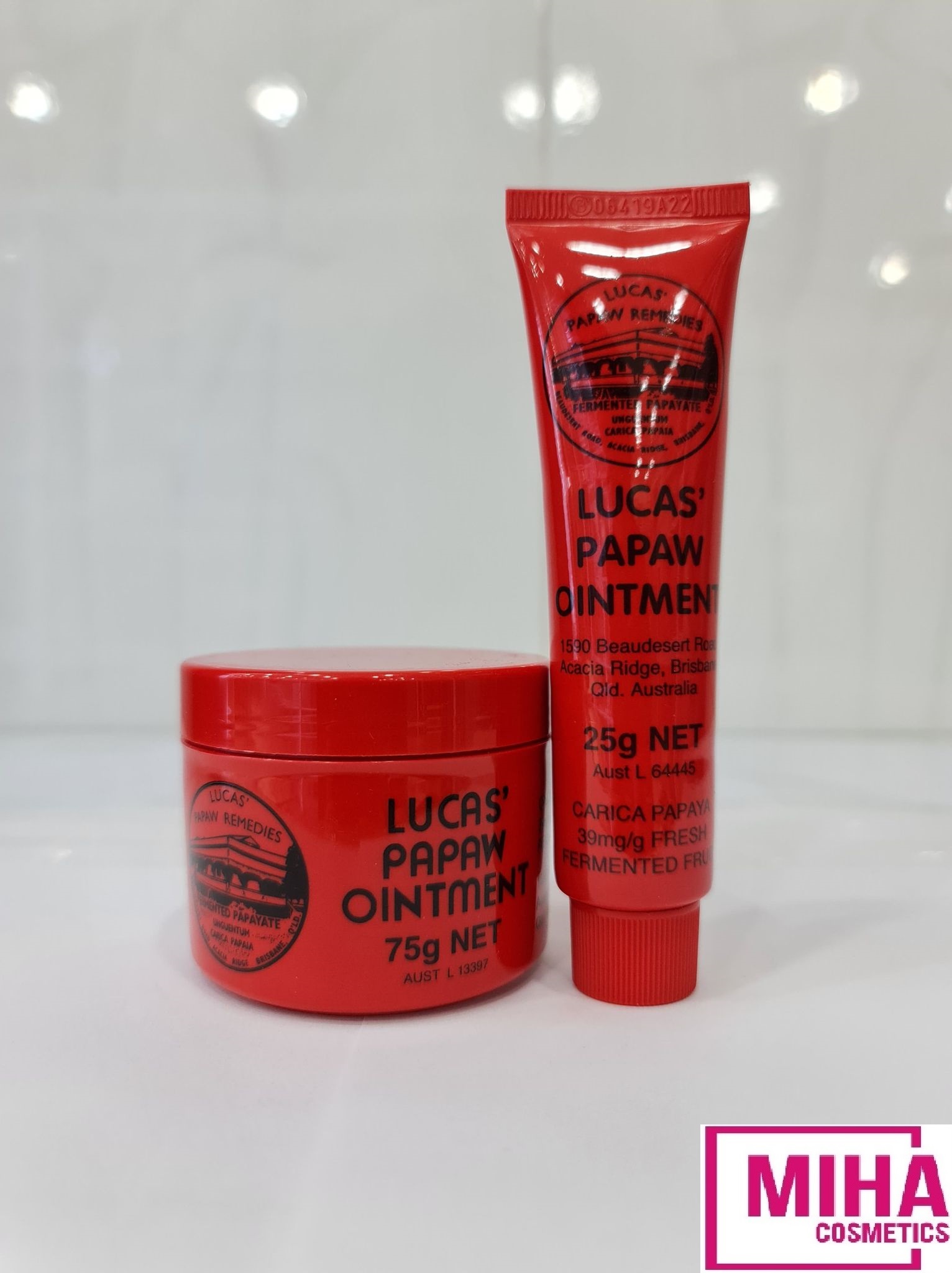 [Hcm]Kem Đu Đủ Dưỡng Ẩm Đa Công Dụng Lucas Papaw Ointment