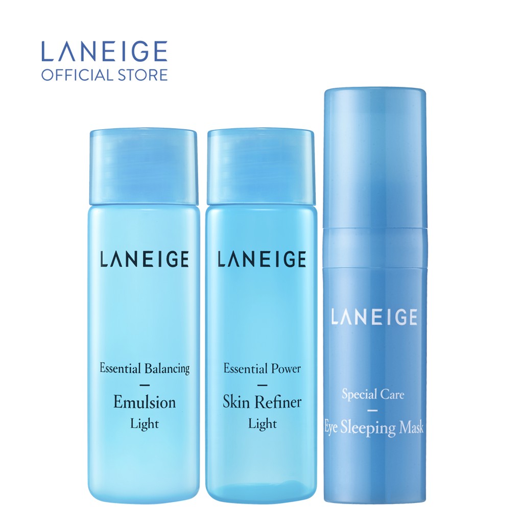 Bộ Dưỡng Giúp Cân Bằng Làn Da Và Nuôi Dưỡng Vùng Da Quanh Mắt Laneige