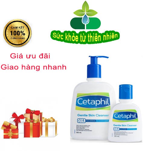 Centaphil Gentle Skin Cleaner 125Ml - Sữa Rửa Mặt Loại Bỏ Chất Nhờntẩy Sạch Bụi Bẩndịu Dagiữ Ẩmngừa Mụn