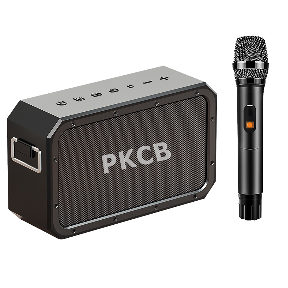 Bộ Loa Bluetooth không dây nghe nhạc micro bluetooth không dây hát Karaoke cao cấp 120W công suất lớn Super Bass có cổng usb thẻ nhớ line 3.5mm pin 15600MAH sạc Type C Chip DSP loa kết nối TWS lên 240W Hàng Chính Hãng PKCB