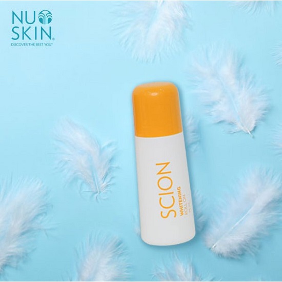 Lăn Khử Mùi Scion Nuskin 75Ml Giúp Giảm Mùi Hôi Nách Hiệu Quả Công Thức Không Làm Ố Vàng Làm Sáng Vùng Da Dưới Cánh Tay Khô Thoáng Tức Thì Mùi Hương Dịu Nhẹ Scion Nuskin Pure White Roll On 75Ml - Hami Cosmetics