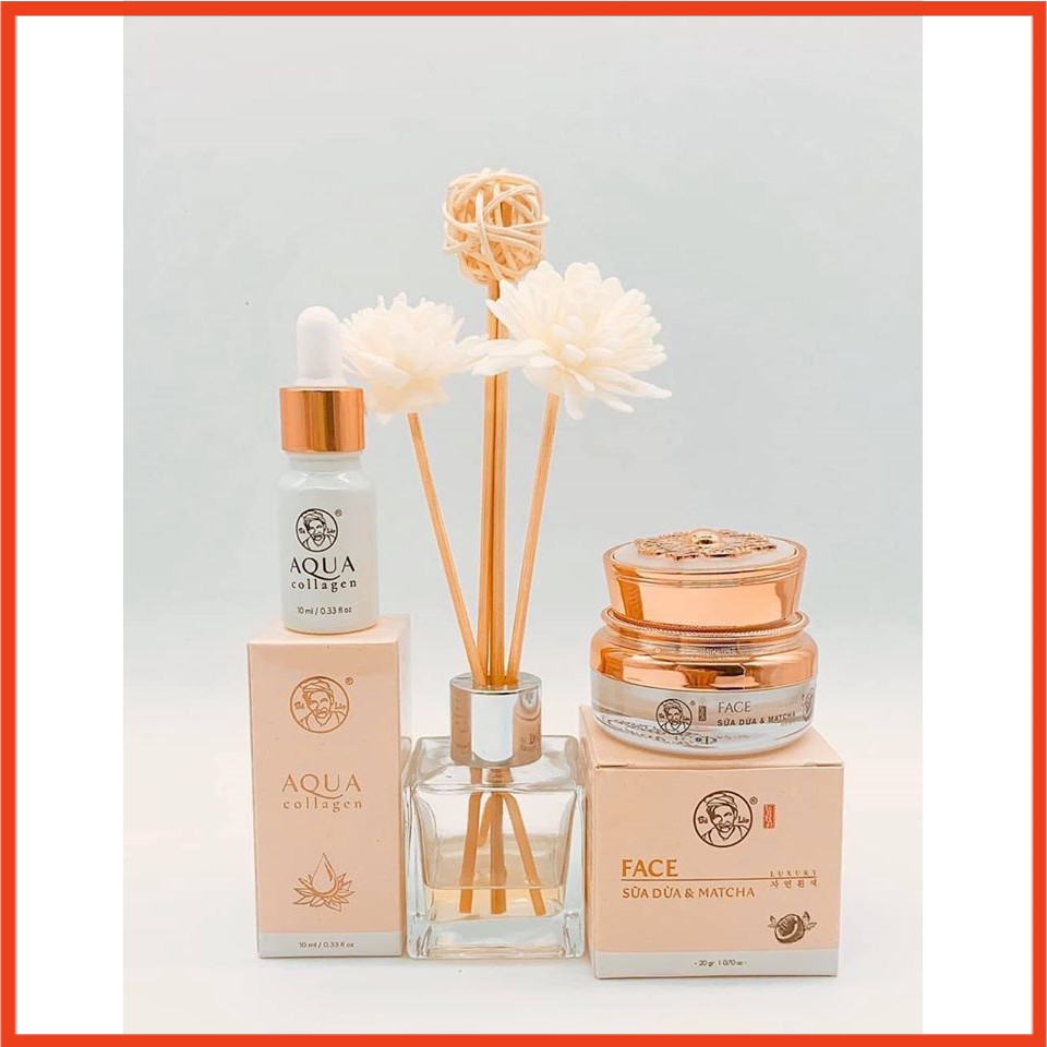 [HCM]Combo dưỡng Face Luxury và Aqua Colagen