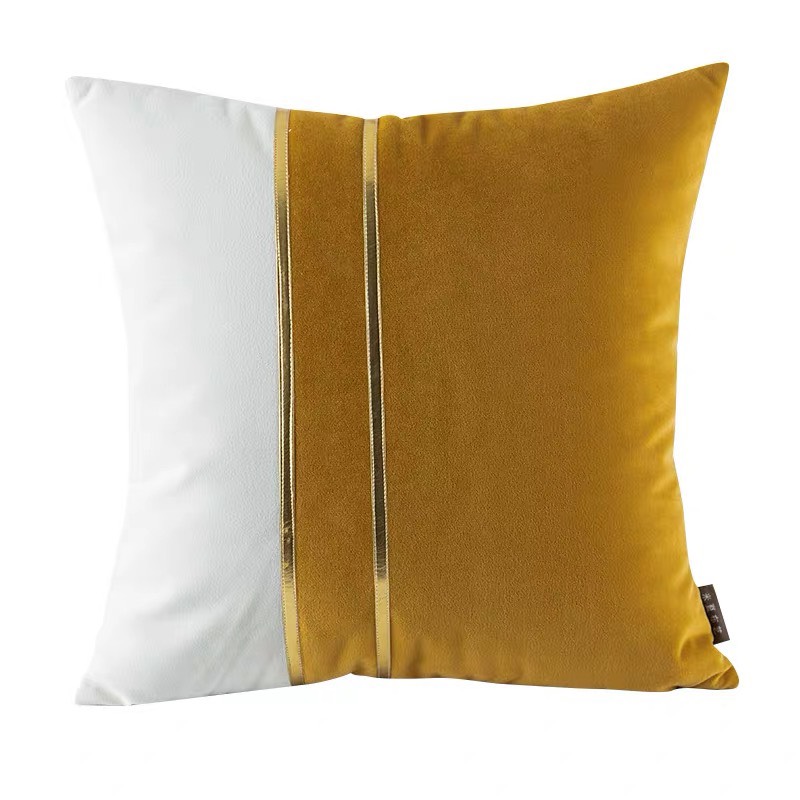 Gối tựa lưng sofa gối ôm MIX MÀU SẮC vải nhung lụa cao cấp tinh tế (Bao gồm vỏ và ruột gối)