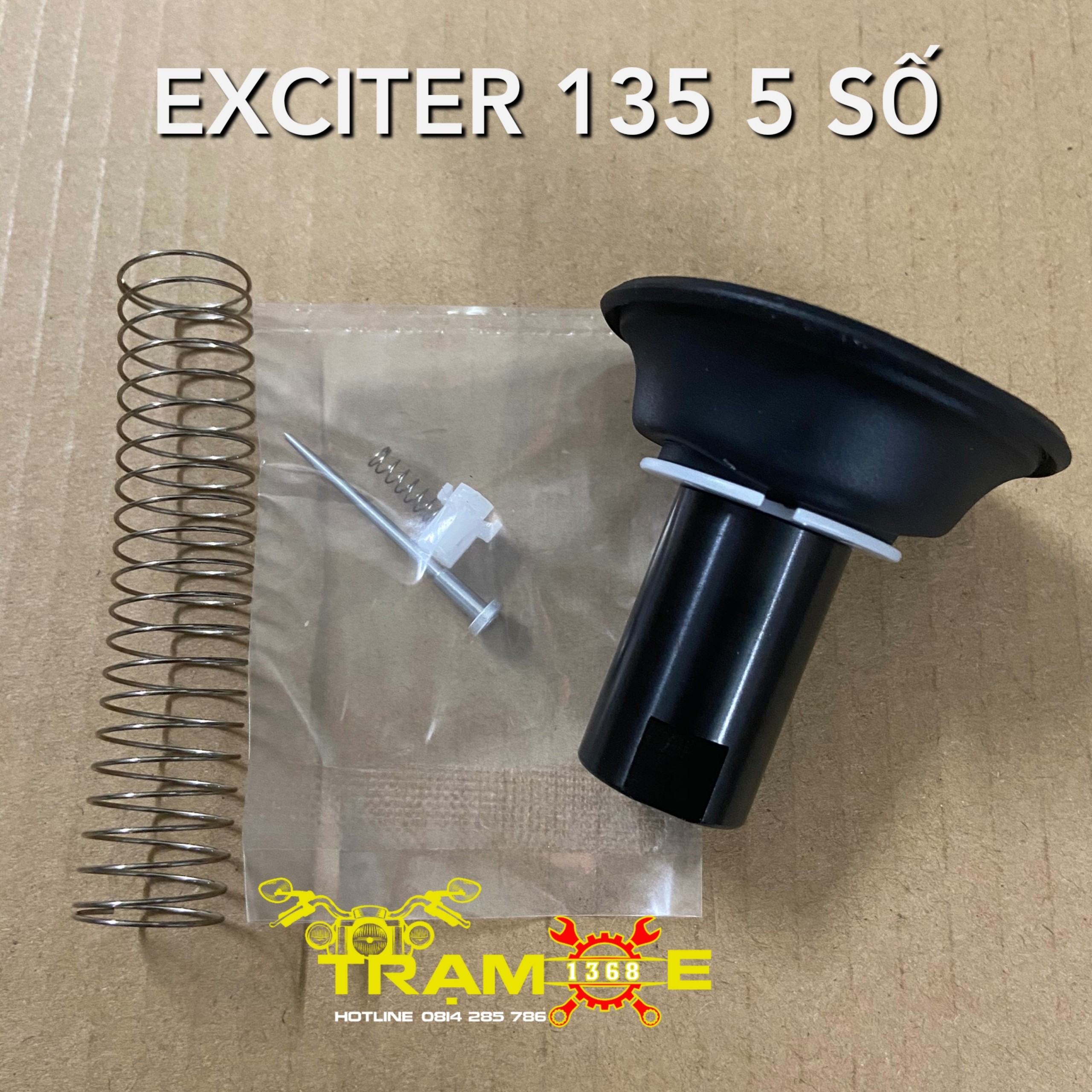 BỘ TRÁI GA DÙ BXC XE EXCITER 135 5 SỐ HÀNG CHUẨN