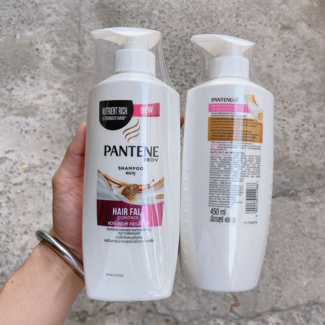 Dầu Gội Pantenne 450Ml Thái Lan Cho Tóc Gãy Rụng Khô Cứng